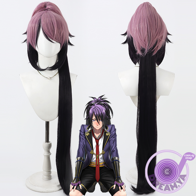 Anime Cosplay Wig Heat Resistant - Fudou Yukimitsu Cosplay Peruk Touken Ranbu