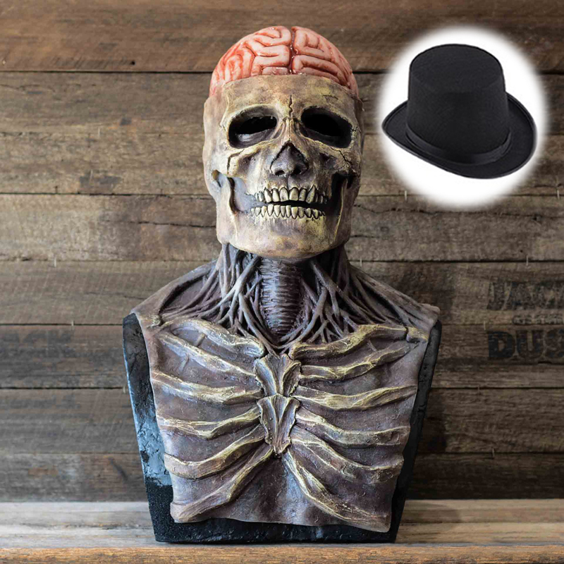 Led Purge Mask Halloween - Ürpertici Beyinler İskelet Maskesi Kafatası Başlık