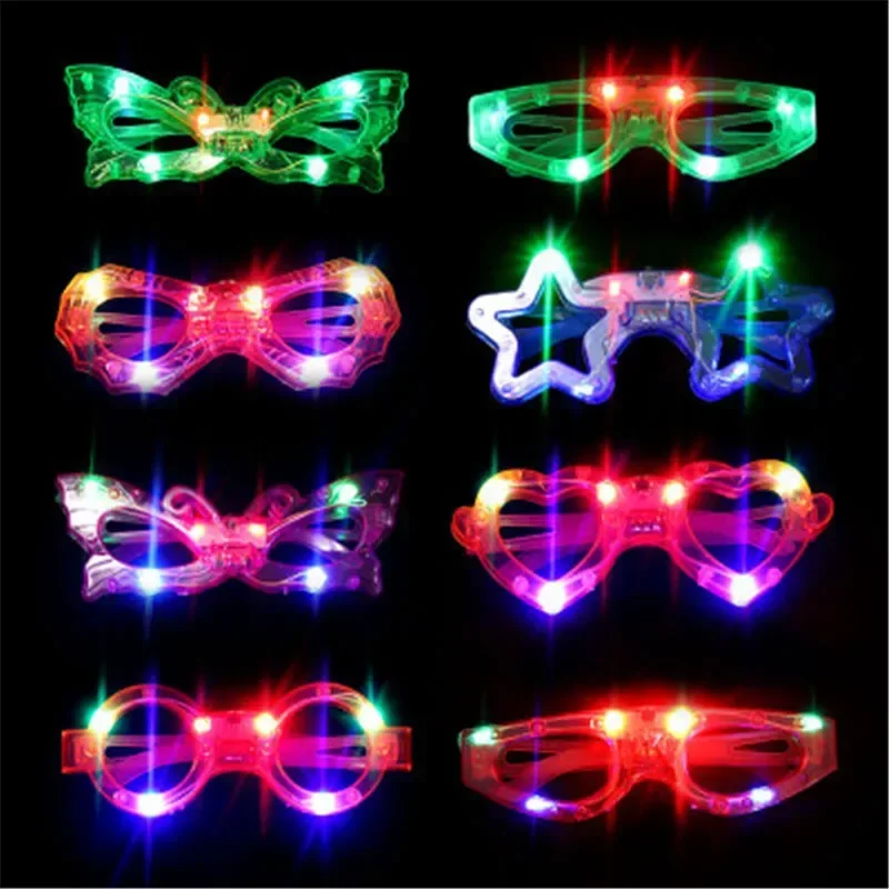 20 adet Işıklı Gözlük, Karanlı - Glow In The Dark Party Glasses incelemesi ve fiyatı