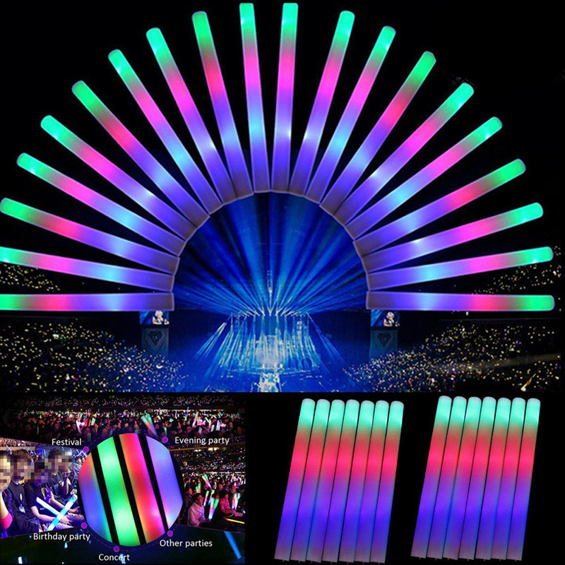 30 Adet Parti Dekorasyonu LED  - Flashing Led Foam Sticks Party incelemesi ve fiyatı