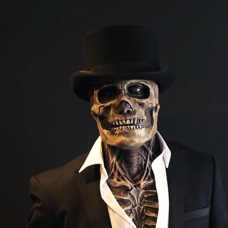 Ürpertici Beyinler İskelet Mas - Led Purge Mask Halloween incelemesi ve fiyatı